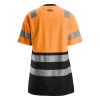 T-shirt roboczy damski odblaskowy, EN ISO 20471 kl. 1/2 Snickers High-Vis 2573 – tył