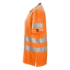 T-shirt roboczy damski odblaskowy, EN ISO 20471 kl. 2 Snickers High-Vis 2537 – lewy bok