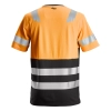 T-shirt roboczy odblaskowy, EN ISO 20471 kl. 1 Snickers High-Vis 2534 – tył