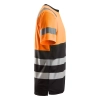 T-shirt roboczy odblaskowy, EN ISO 20471 kl. 1 Snickers High-Vis 2535 – prawy bok