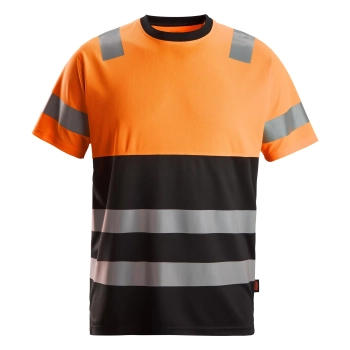T-shirt roboczy odblaskowy, EN ISO 20471 kl. 1 Snickers High-Vis 2535