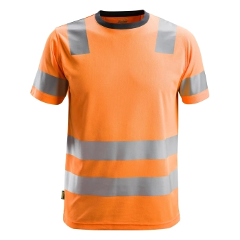 T-shirt roboczy odblaskowy, EN ISO 20471 kl. 2 Snickers High-Vis 2530
