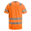 T-shirt roboczy odblaskowy, EN ISO 20471 kl. 2 Snickers High-Vis 2536 – tył
