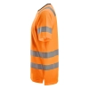 T-shirt roboczy odblaskowy, EN ISO 20471 kl. 2 Snickers High-Vis 2536 – lewy bok