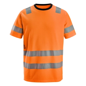 T-shirt roboczy odblaskowy, EN ISO 20471 kl. 2 Snickers High-Vis 2536