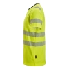 T-shirt roboczy odblaskowy, EN ISO 20471 kl. 2 Snickers High-Vis 2539 – lewy bok