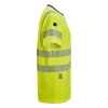 T-shirt roboczy odblaskowy, EN ISO 20471 kl. 2 Snickers High-Vis 2539 – prawy bok