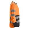 T-shirt roboczy odblaskowy z długim rękawem, EN ISO 20471 kl. 2 Snickers High-Vis 2433 – prawy bok