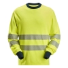 T-shirt roboczy trudnopalny odblaskowy z długim rękawem, EN ISO 20471 kl. 3 Snickers ProtecWork 2461