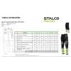 Spodnie robocze DURA TWILL Stalco Perfect – ujęcie 3