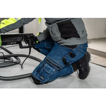 Spodnie robocze jeansowe JEAN Stalco Perfect – ujęcie 4