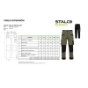 Spodnie robocze STRETCH LINE Stalco Perfect – ujęcie 8